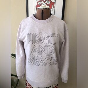 MARC BY MARC JACOBS WOMEN SWEATSHIRT light Lilac size XS.